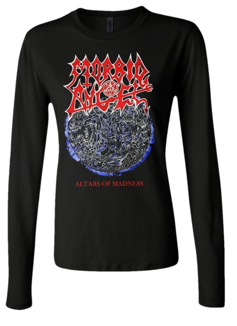 CAMISETA MANGA LONGA MORBID ANGEL - ALTARS OF MADNESS