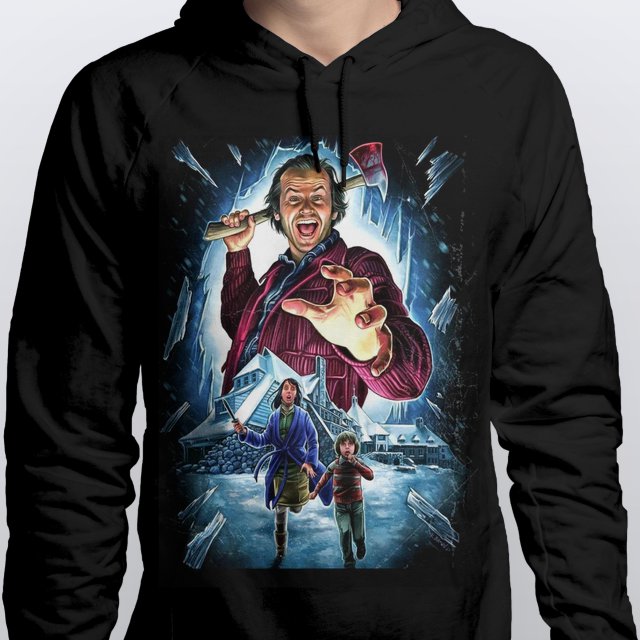 MOLETOM CANGURU THE SHINING 1980 - COLEÇÃO STEPHEN KING