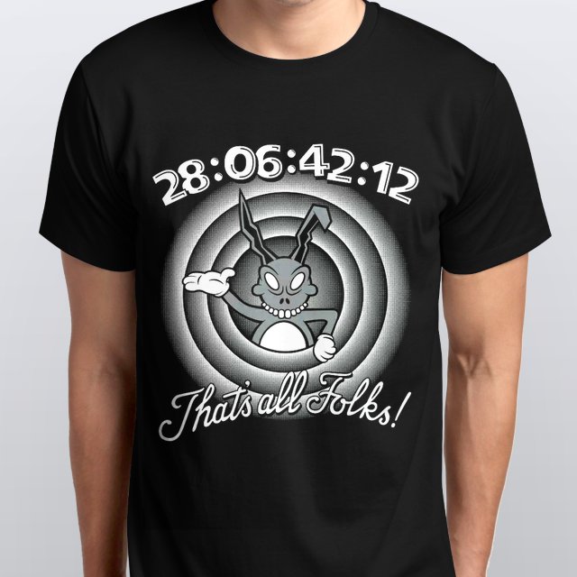 CAMISETA BÁSICA UNISSEX DONNIE DARKO
