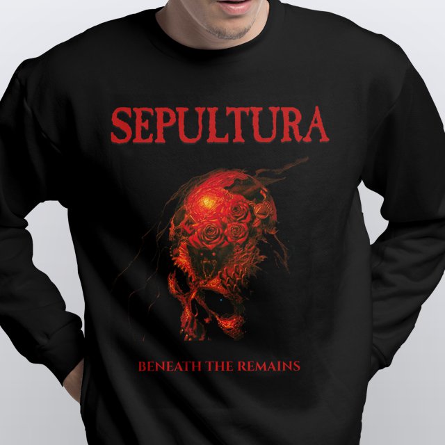 MOLETOM BLUSÃO SEPULTURA - BENEATH THE REMAINS