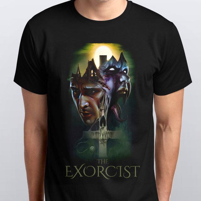 CAMISETA BÁSICA UNISSEX THE EXORCIST