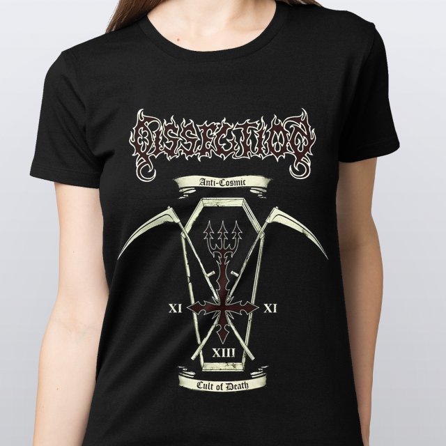 CAMISETA BABY LOOK DISSECTION - ANTI-COSMIC CULT OF DEATH