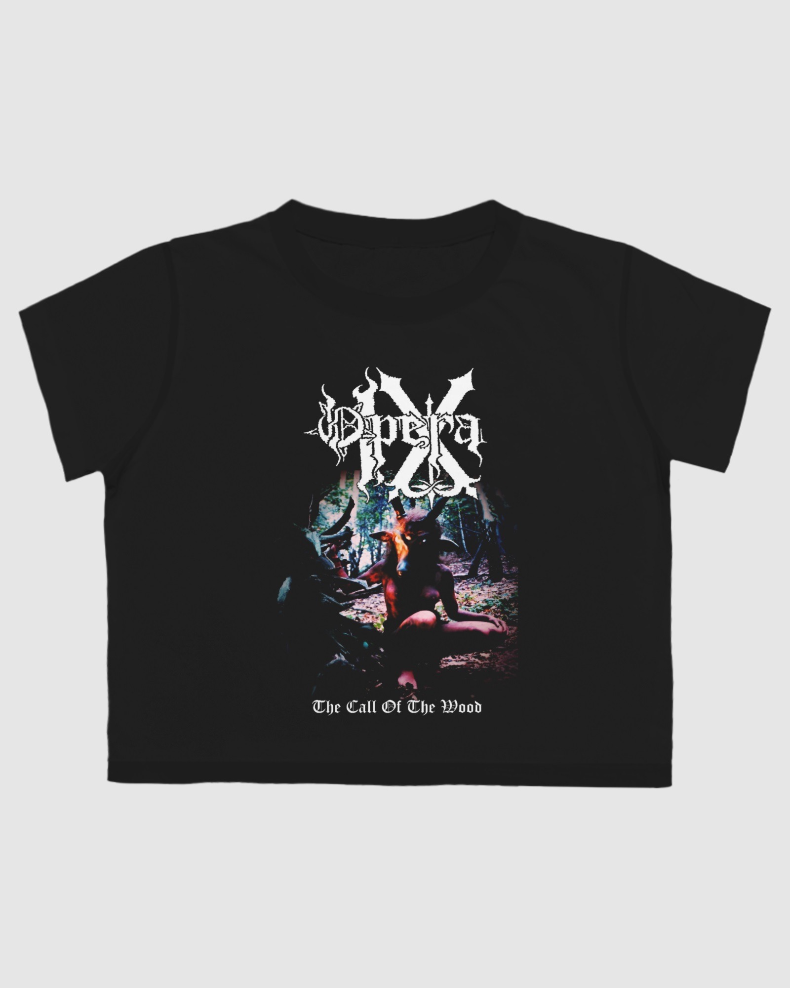 CAMISETA CROPPED OPERA IX - THE CALL OF THE WOOD